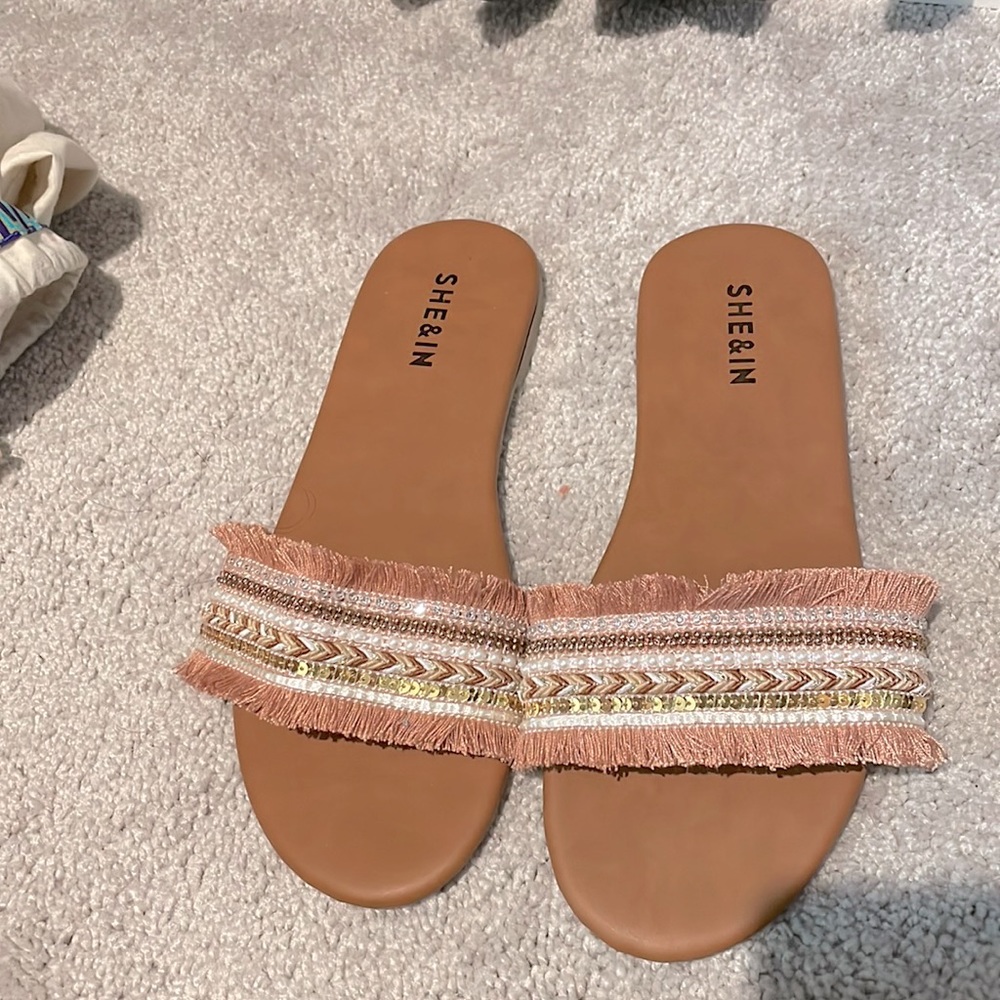 Sparkly sandals